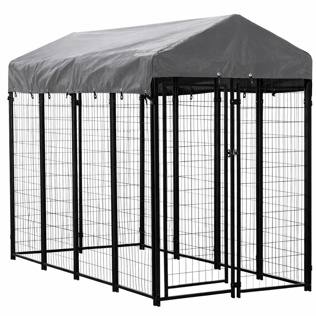 CanopyShield Ultra Covered Outdoor Pet Kennel
