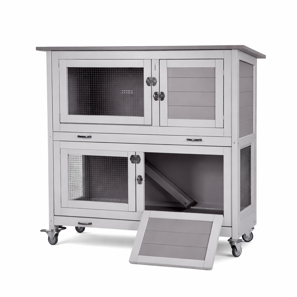 LuxeHaven Urban Retreat Rabbit Hutch