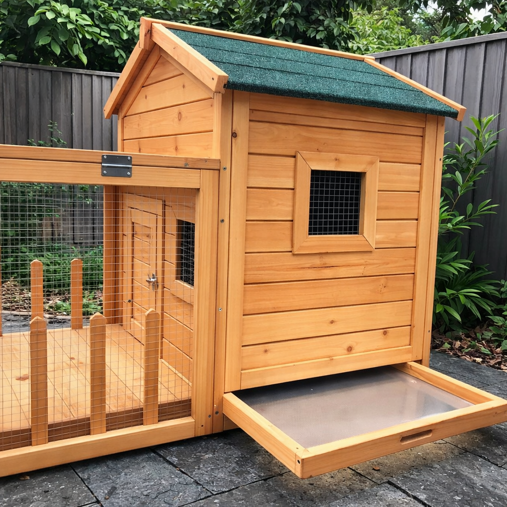 CedarCrest Estate Run Rabbit Hutch