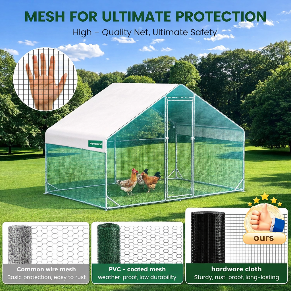 ApexHen Guardian Pro Walk-In Chicken Coop