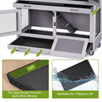 LuxeHaven Urban Retreat Rabbit Hutch