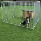 IronHaven Elite Welded Steel Outdoor Pet Kennel