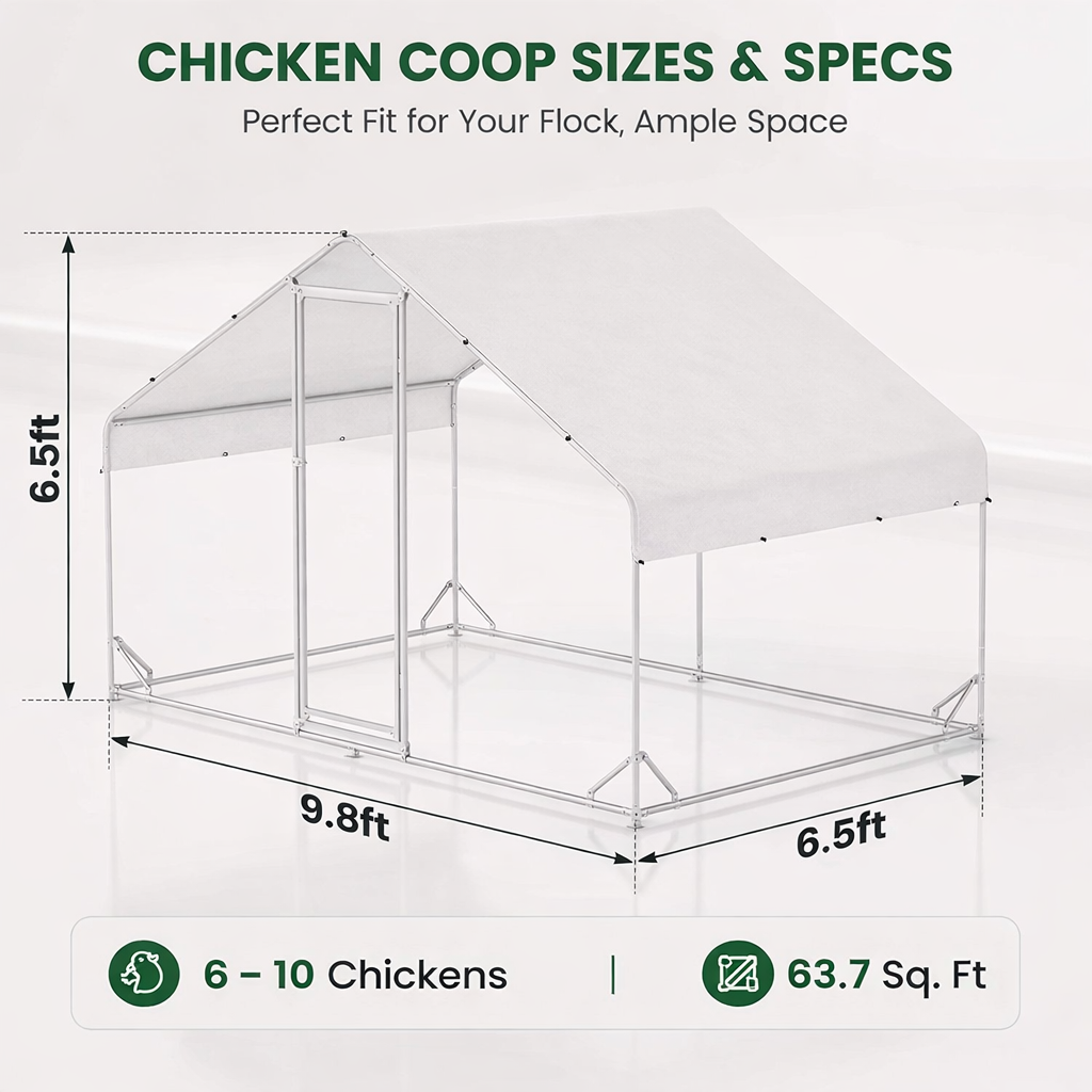 ApexHen Guardian Pro Walk-In Chicken Coop